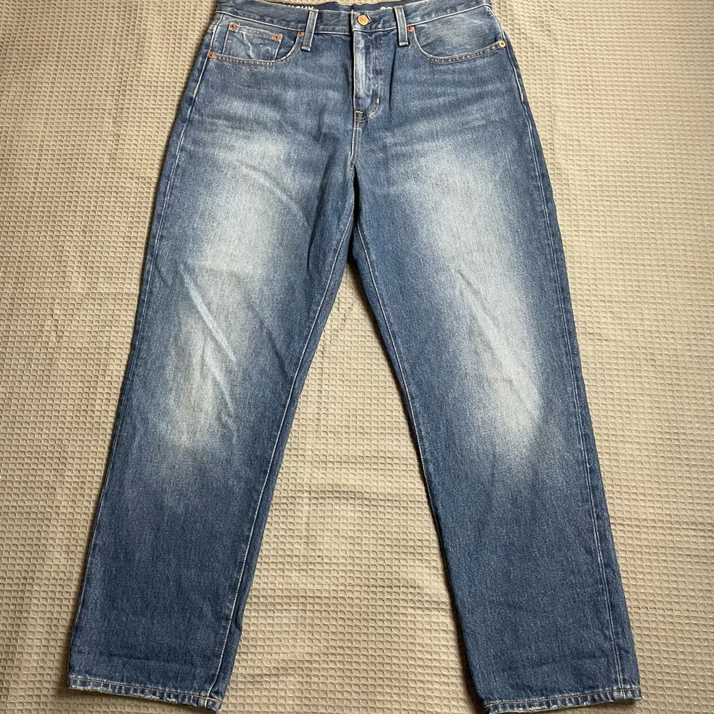 J.Crew Slouchy Boyfriend Jeans 29 Womens Medium Distressed Wash